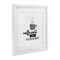 Stupell Industries Caffeinate Then Kick Butt Framed Print Under Glass, design by Seven Trees Design